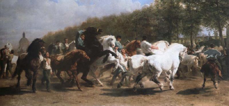 Rosa Bonheur the horse fair China oil painting art